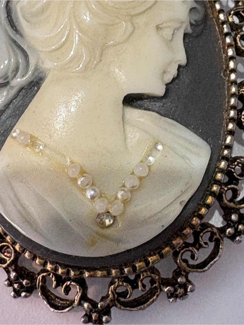 Assorted Cameo Jewelry. Early 20th Century. $25 Each.